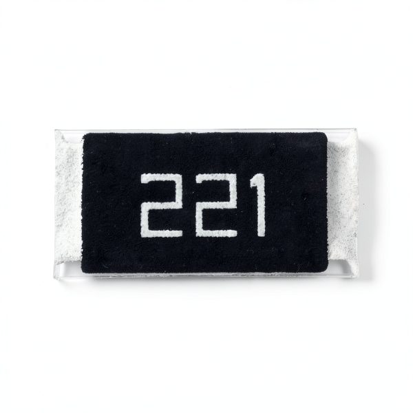 50 pcs 2512 Chip Resistor 1W 220 ohm 220R SMD Resistor 221 5% DIY Kit-0