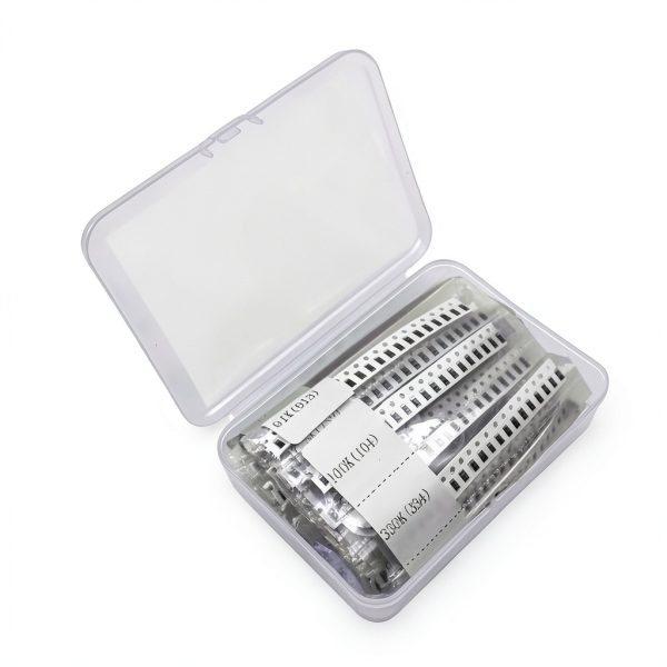1206 SMD Resistor Kit 1R-10M Ω ohm 36 Values 1/4W 0.25W ±5% Tolerance Thick Film 1-10MR SMT Chip Resistors-7