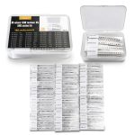 1206 SMD Resistor Kit 1R-10M Ω ohm 36 Values 1/4W 0.25W ±5% Tolerance Thick Film 1-10MR SMT Chip Resistors-0